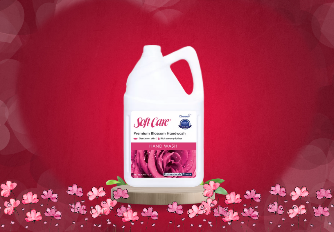 Diversey Soft Care Premium Blossom Handwash (Rose Perfume) 5 Liter